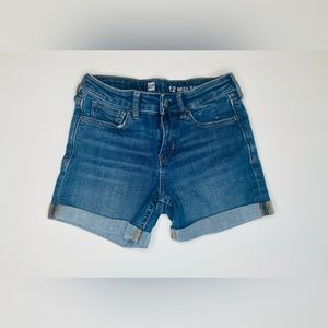 Gap girls Midi short size 12